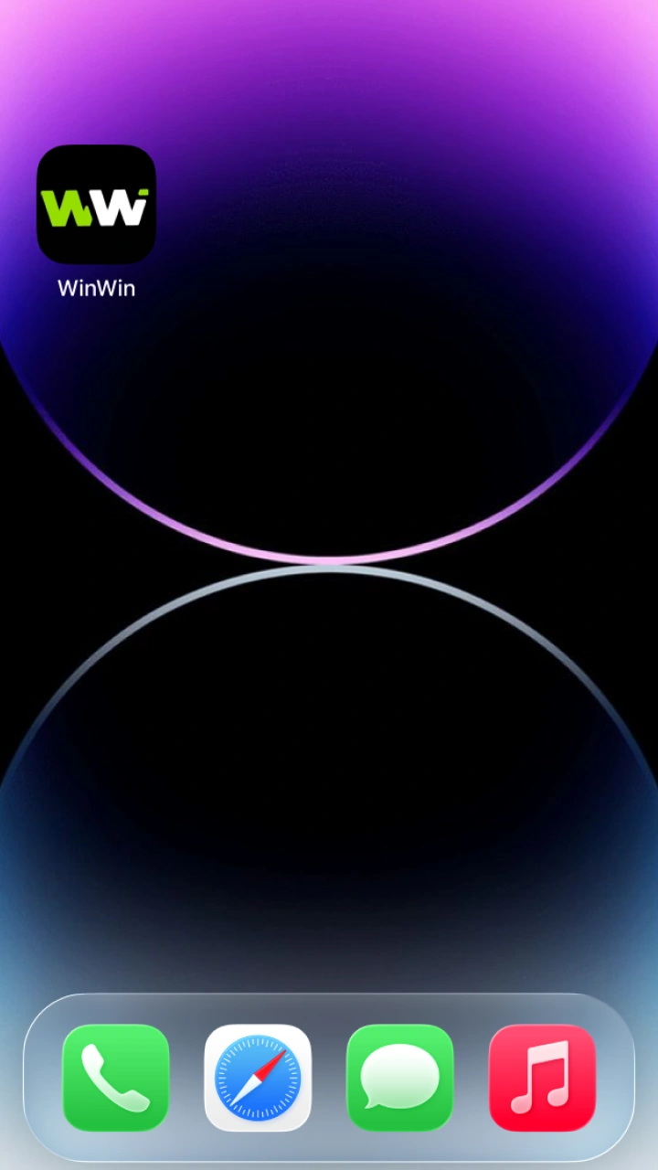 iOS smartfoningizda WinWin ilovasini ishga tushiring va har kuni yutib oling.
