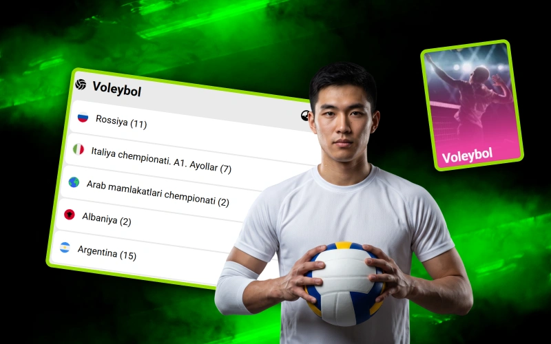 WinWin bukmekerlik platformasida voleybol o'yinlariga pul tiking va omadingizni sinab ko'ring.