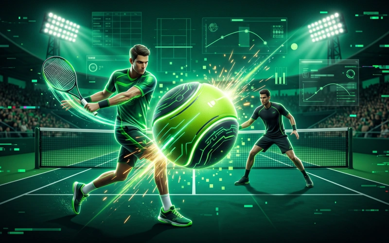 WinWin bukmekerlik platformasida virtual tennis o'yinlariga pul tiking va katta sovrinlarni yutib oling.